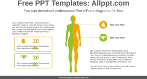 human-silhouette-comparison-ppt-diagramm