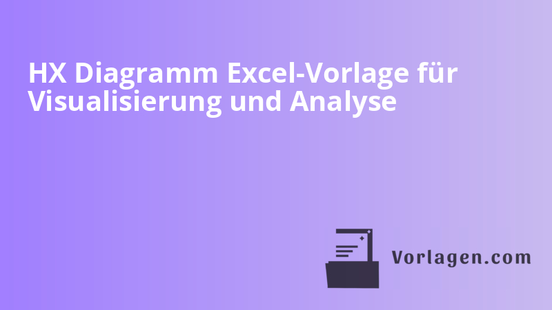 HX Diagramm Excel-Vorlage für Visualisierung und Analyse