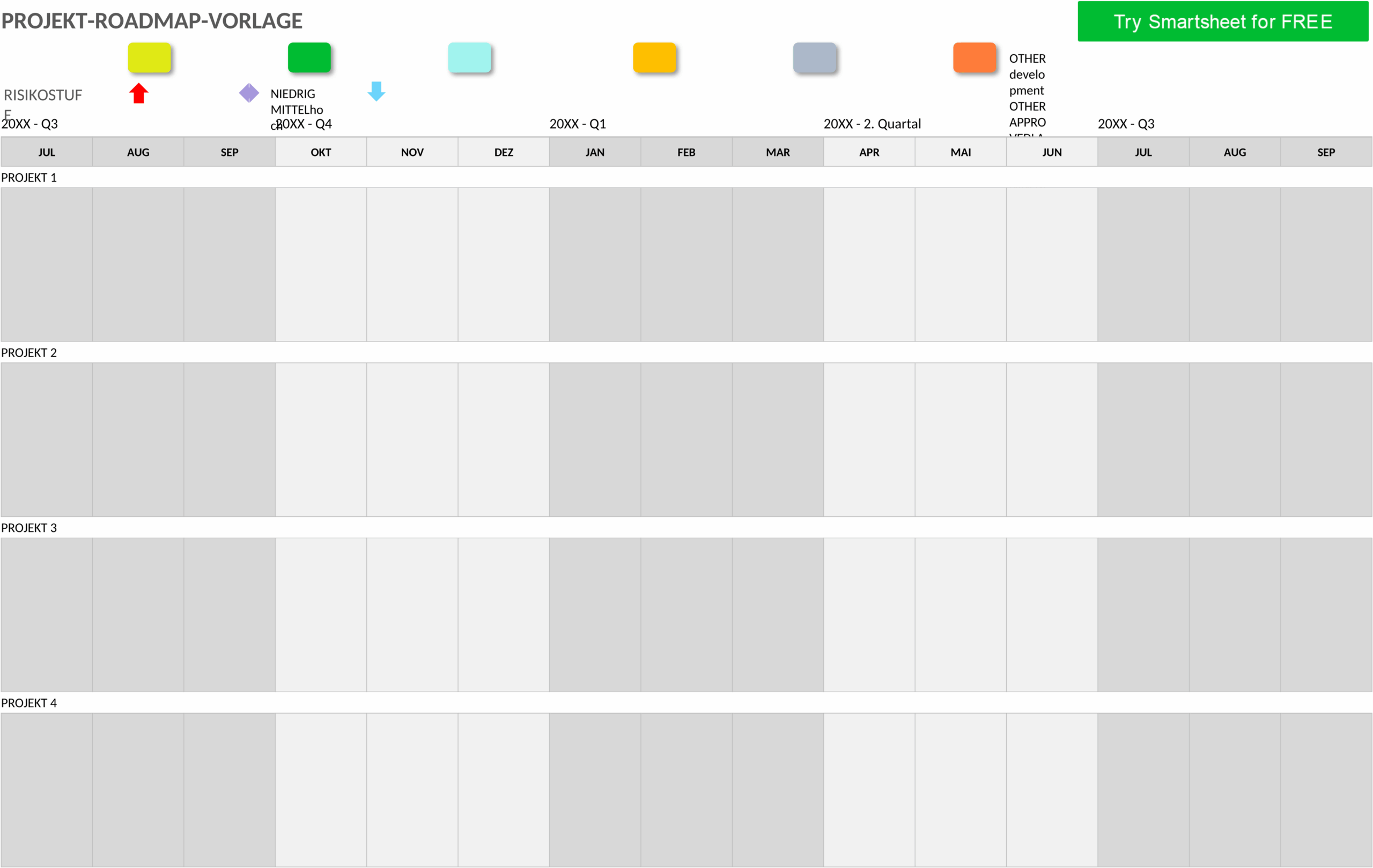 IC Multiple Project Roadmap WORD