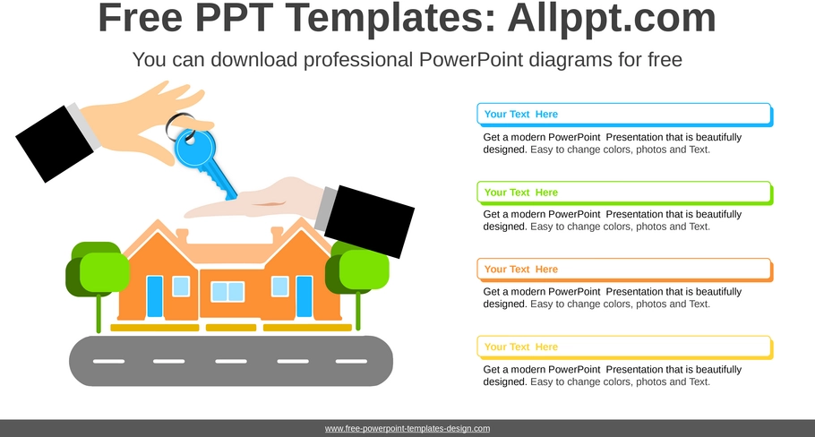 immobilienverkauf-powerpoint-vorlage