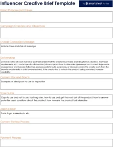 influencer-creative-brief-template