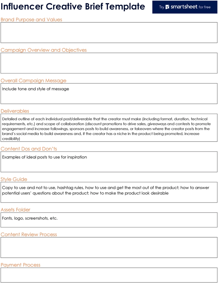 influencer-creative-brief-template