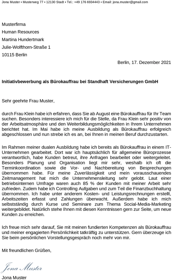 initiativbewerbung-buerokauffrau-gestalten
