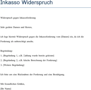 inkasso-widerspruch-vorlage-gegen-unberechtigte-forderungen