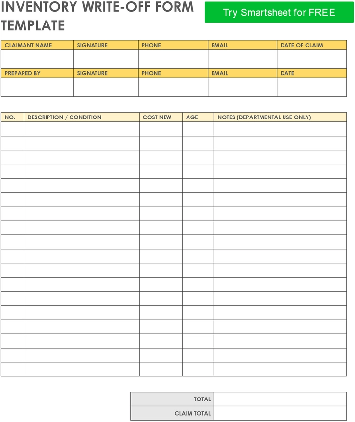 inventory-write-off-form