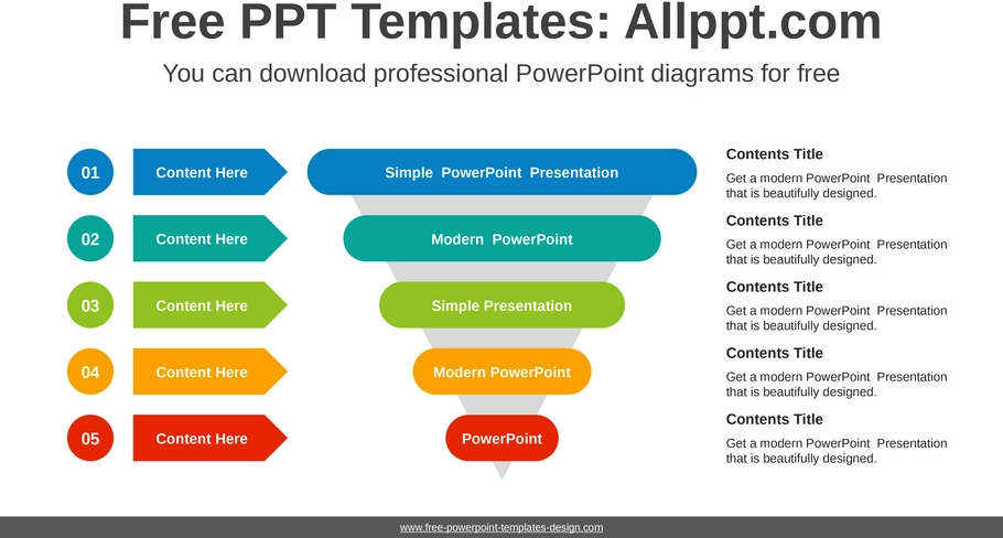 inverted-triangular-banner-powerpoint-vorlage