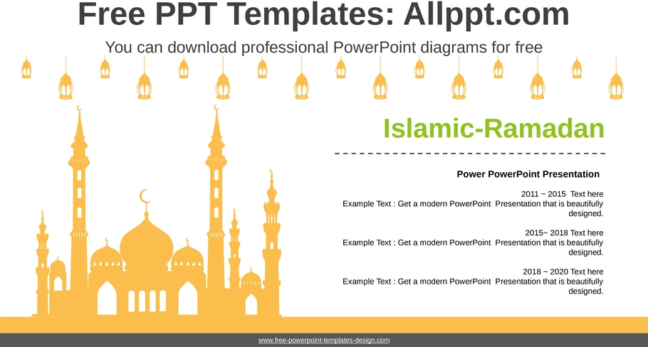 islamisch-ramadan-powerpoint-vorlage