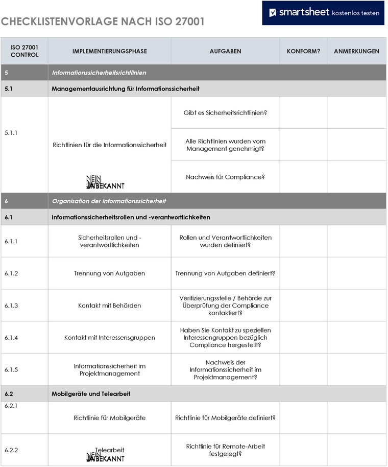 iso-27001-checkliste-vorlage-informationssicherheit
