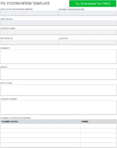 itil-postmortem-vorlage