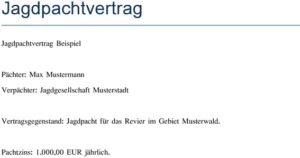 jagdpachtvertrag-muster-dokument-rechtliche-sicherheit