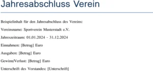 jahresabschluss-eines-vereins-vorlage-unterlagen