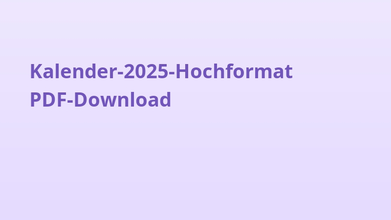 Kalender-2025-Hochformat PDF-Download