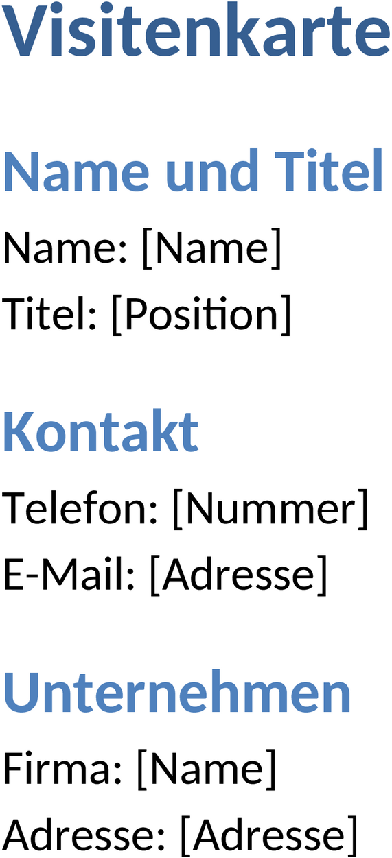 Kalender im Word-Format