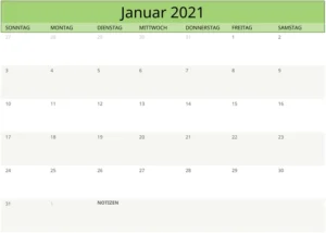 kalender-januar-zur-zeitplanung