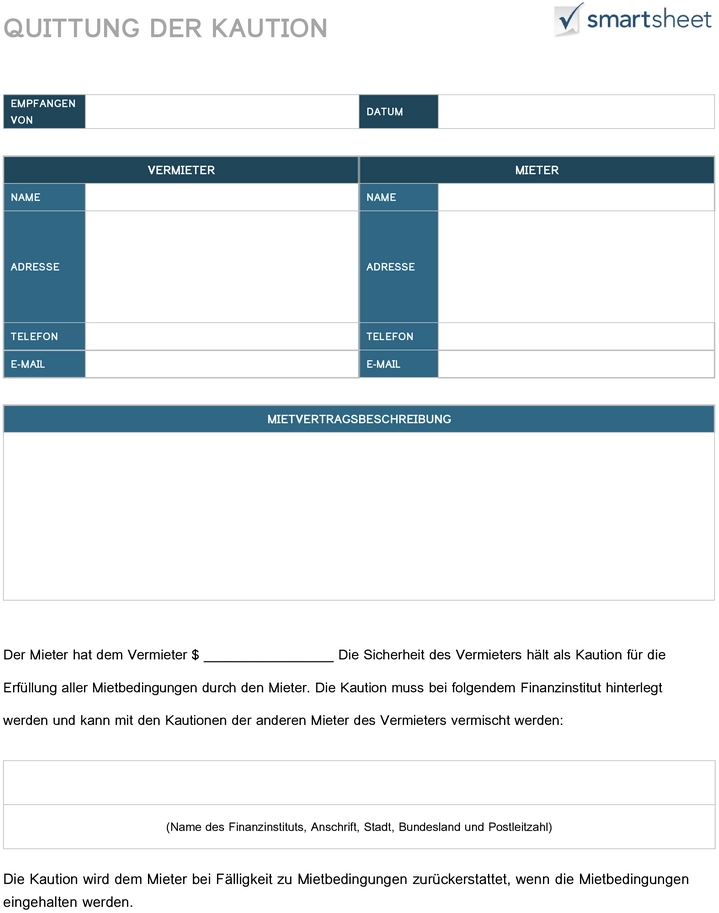 kautionsquittung-vorlage-im-mietverhaeltnis