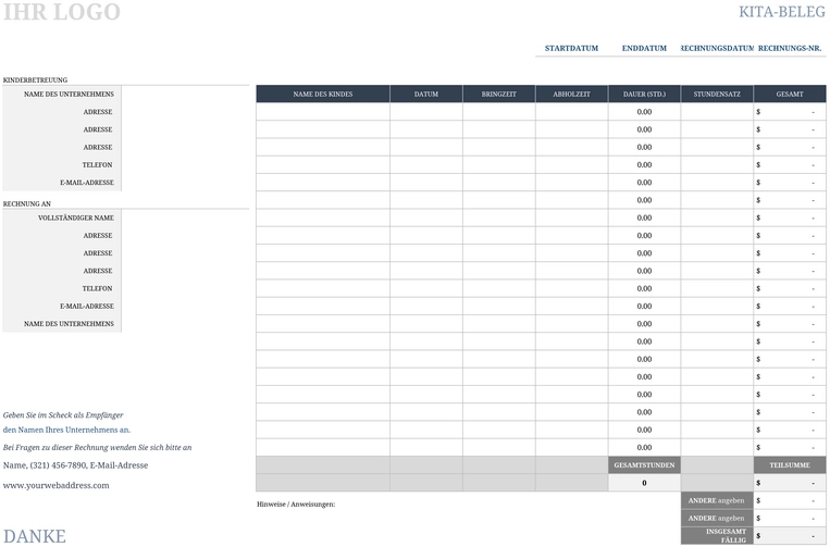 kita-beleg-vorlage-excel