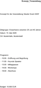konzept-veranstaltung-muster-event-2025