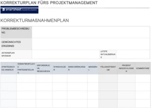 korrekturplan-fuer-projektmanagement-mit-aktionsplan