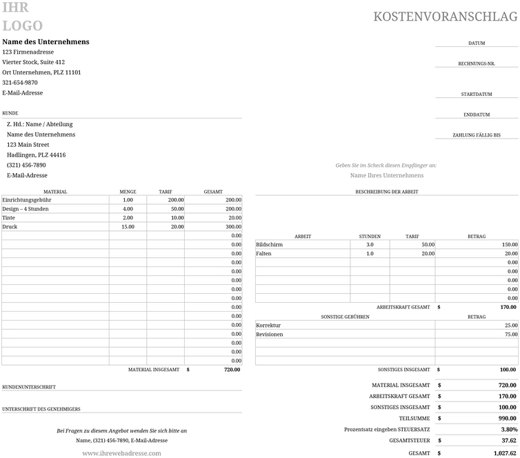 kostenvoranschlaege-und-angebote-vorlage-excel