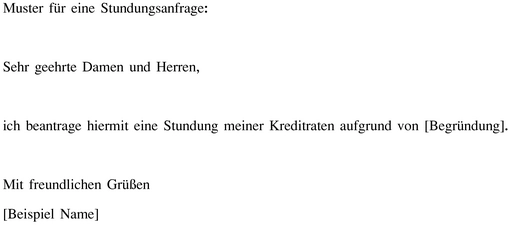 kredit-stundung-anfrage-vorlage-unterlagen