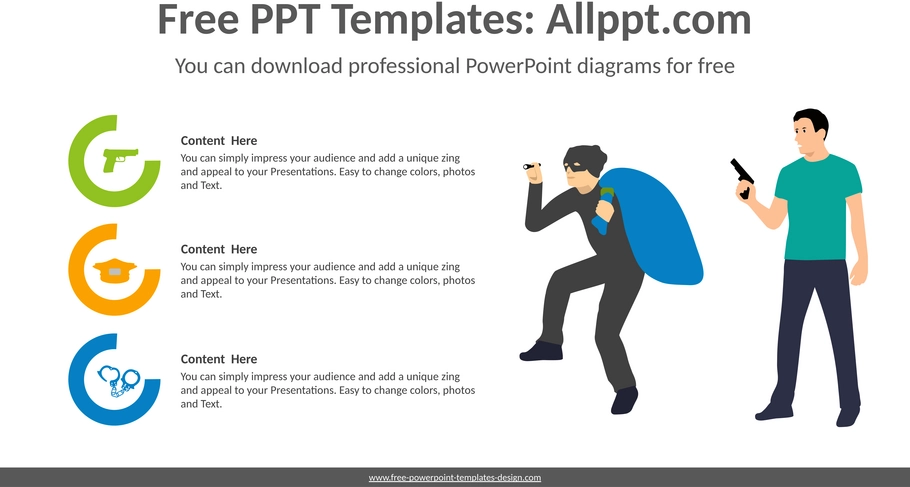 kriminalitaetsbezogene-donut-diagramme-ppt-diagram.png