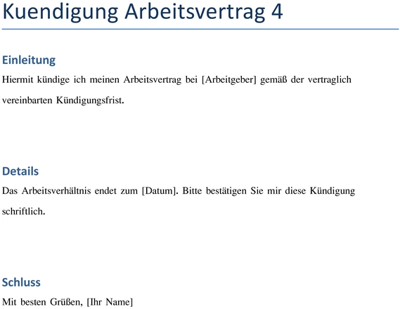 kuendigung-arbeitsvertrag-vorlage-fuer-eine-professionelle-kuendigung