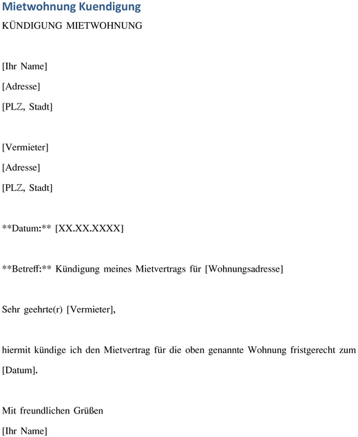 kuendigung-der-mietwohnung-vorlage-nehmen