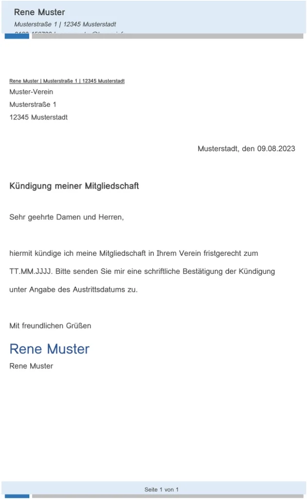 kuendigung-der-mitgliedschaft-im-verein-vorlage