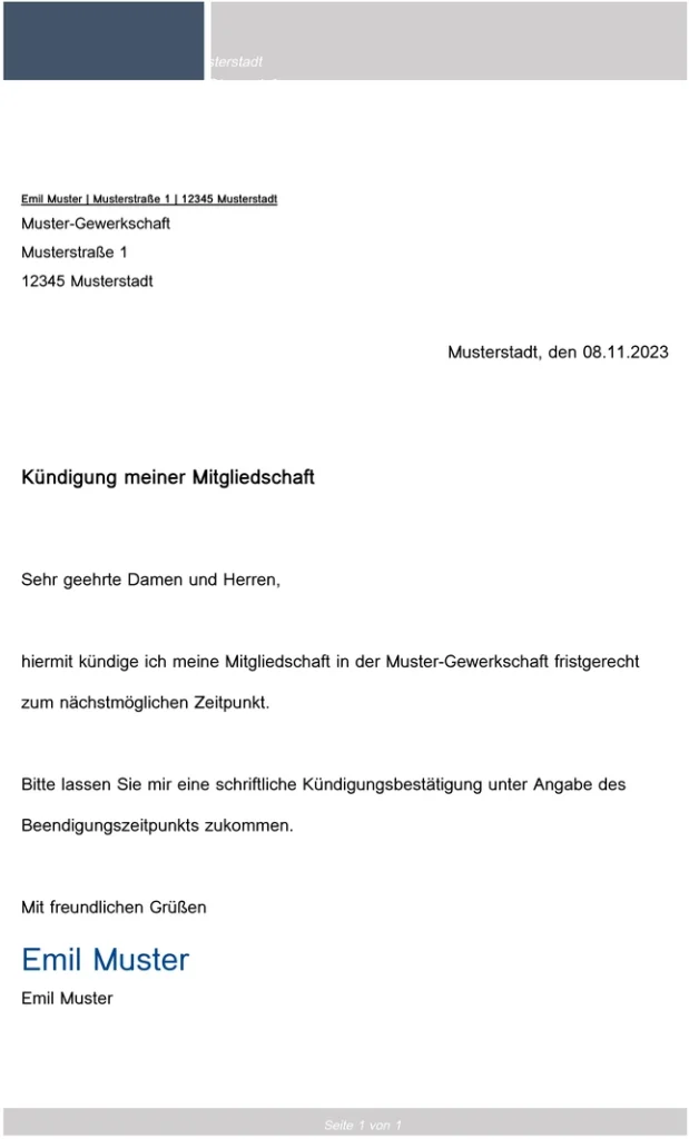 kuendigung-der-mitgliedschaft-in-der-gewerkschaft