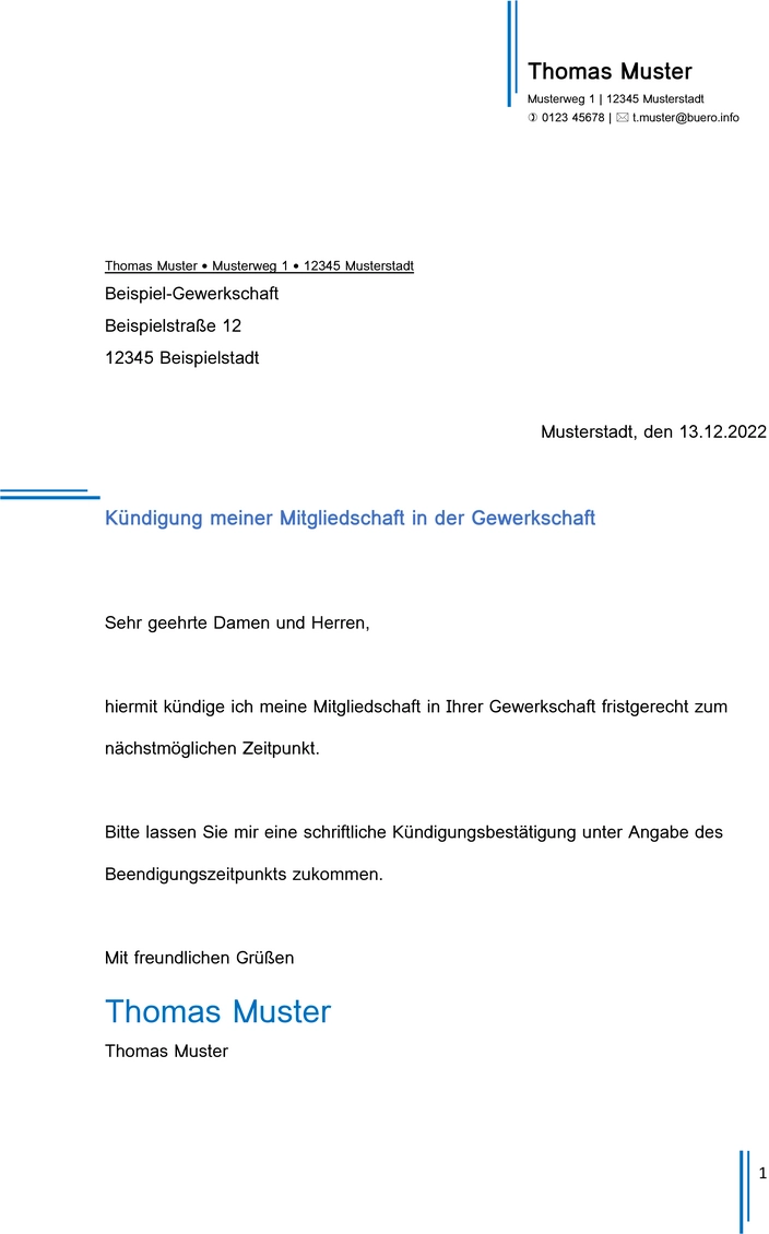 kuendigung-der-mitgliedschaft-in-der-gewerkschaft