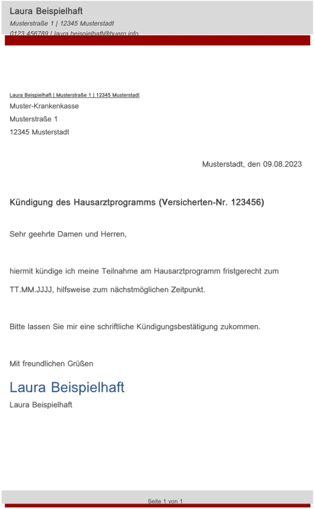 kuendigung-des-hausarztprogramms-muster