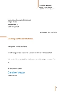 kuendigung-des-mandatsverhaeltnisses-vorlage