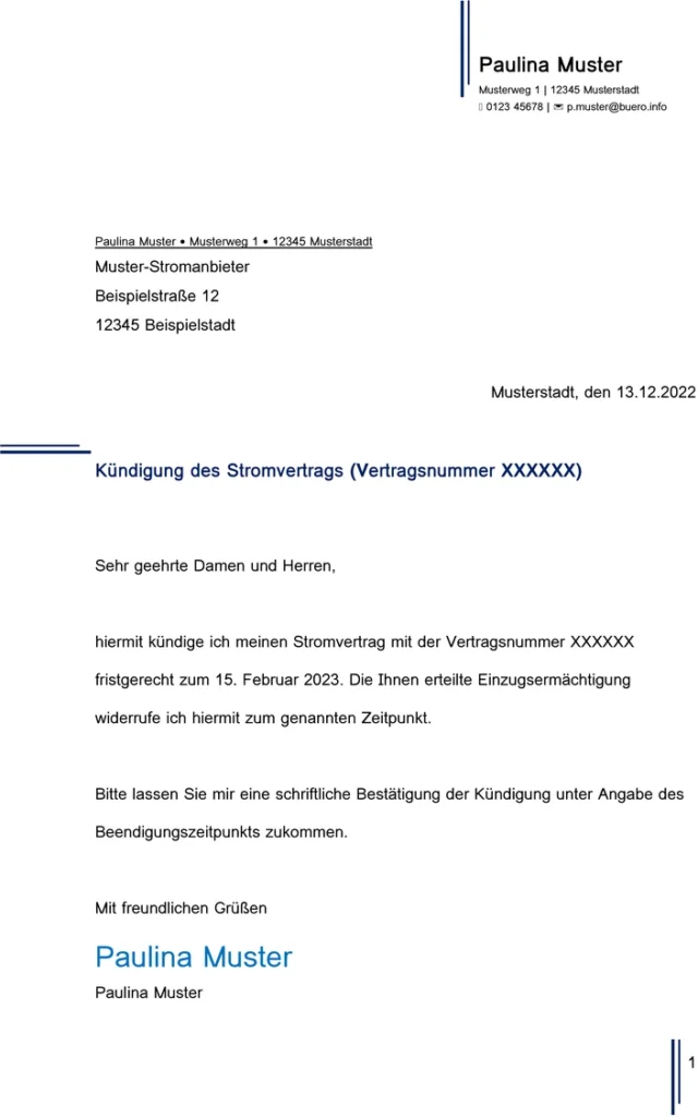 kuendigung-des-stromvertrags-als-word-vorlage