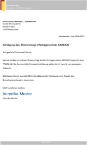 kuendigung-des-stromvertrags-vorlage