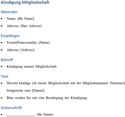 kuendigung-einer-mitgliedschaft-vorlage-unterlagen