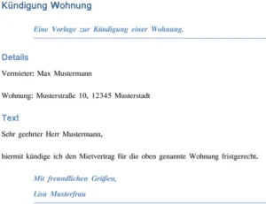 kuendigung-einer-wohnung-vorlage-fuer-mieter