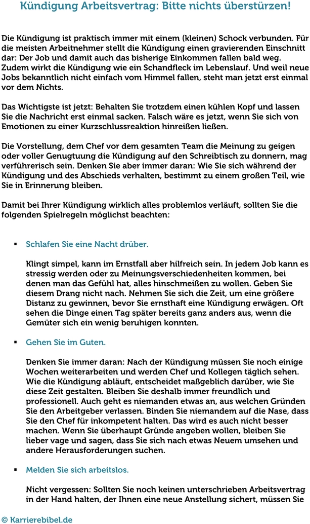 kuendigung-eines-arbeitsvertrags-vorlage