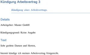 kuendigung-eines-arbeitsvertrags-vorlage