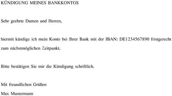 kuendigung-eines-bankkontos-muster-vorlage