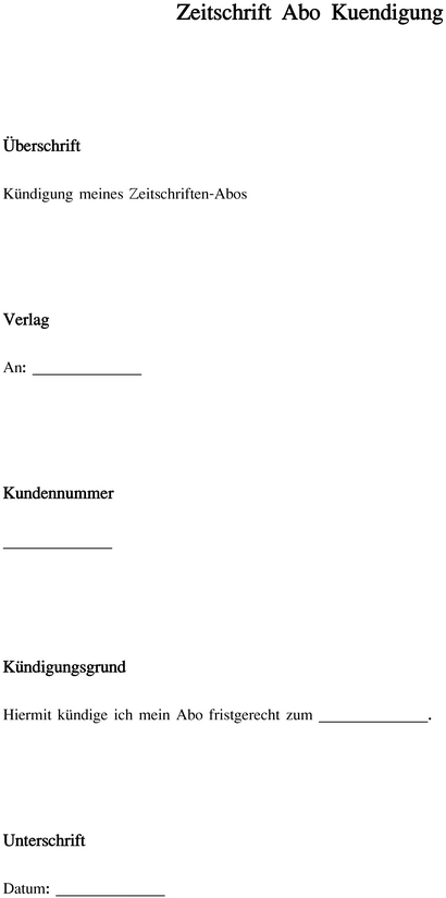 kuendigung-eines-zeitschriften-abos-vorlage