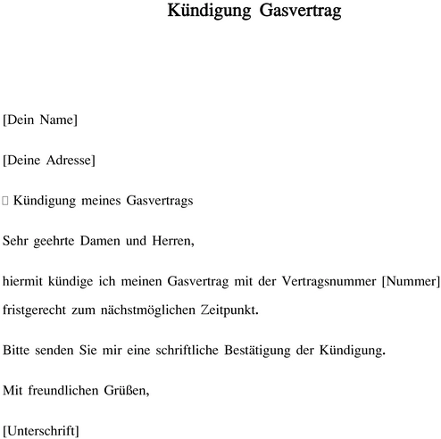 kuendigung-gasvertrag-fristgerecht-erstellen