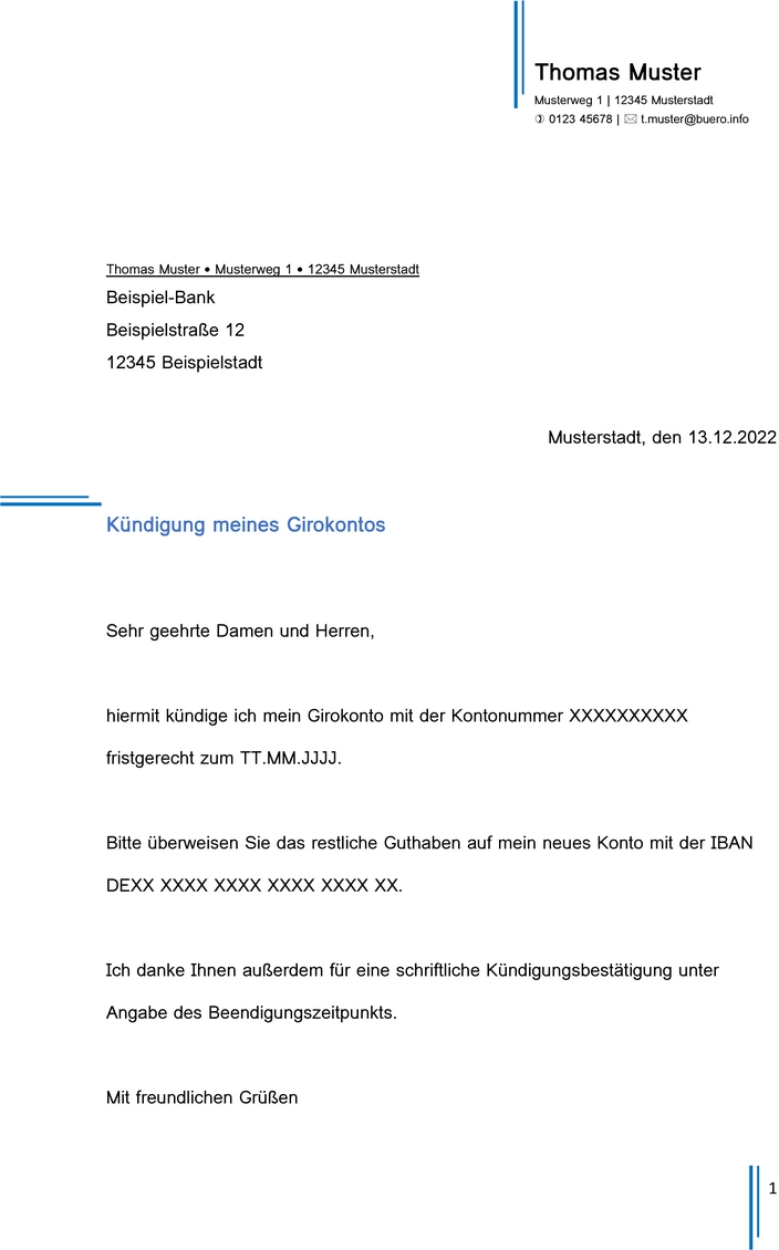 kuendigung-girokonto-vorlage-verwenden
