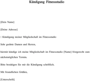 kuendigung-im-fitnessstudio-vorlage