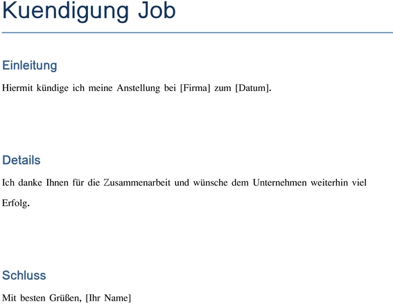 kuendigung-job-vorlage-fuer-deinen-job