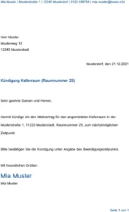 kuendigung-kellerraum-vorlage