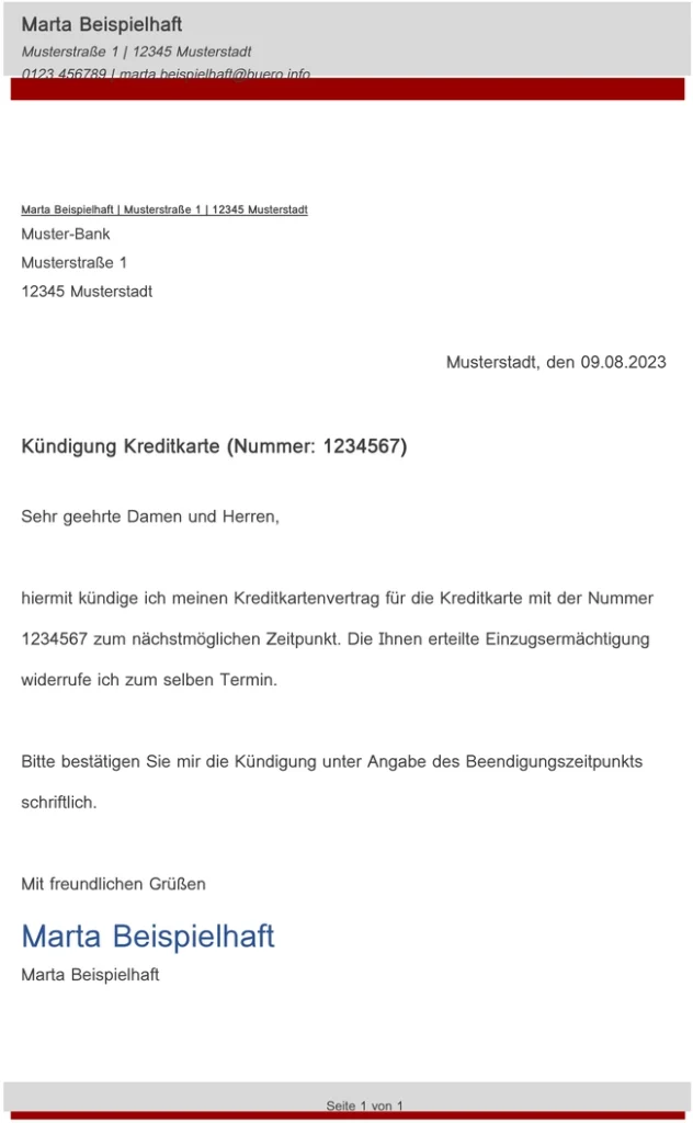 kuendigung-kreditkarte-vorlage