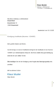 kuendigung-kreditkarte-vorlage-verwenden