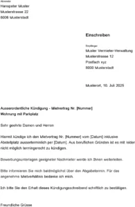 kuendigung-mietvertrag-ausserordentlich-gestalten