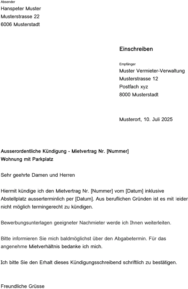 kuendigung-mietvertrag-ausserordentlich-gestalten
