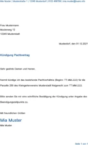 kuendigung-pachtvertrag-formell-erstellen